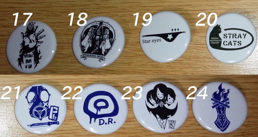 オリジナルロゴ缶バッジ