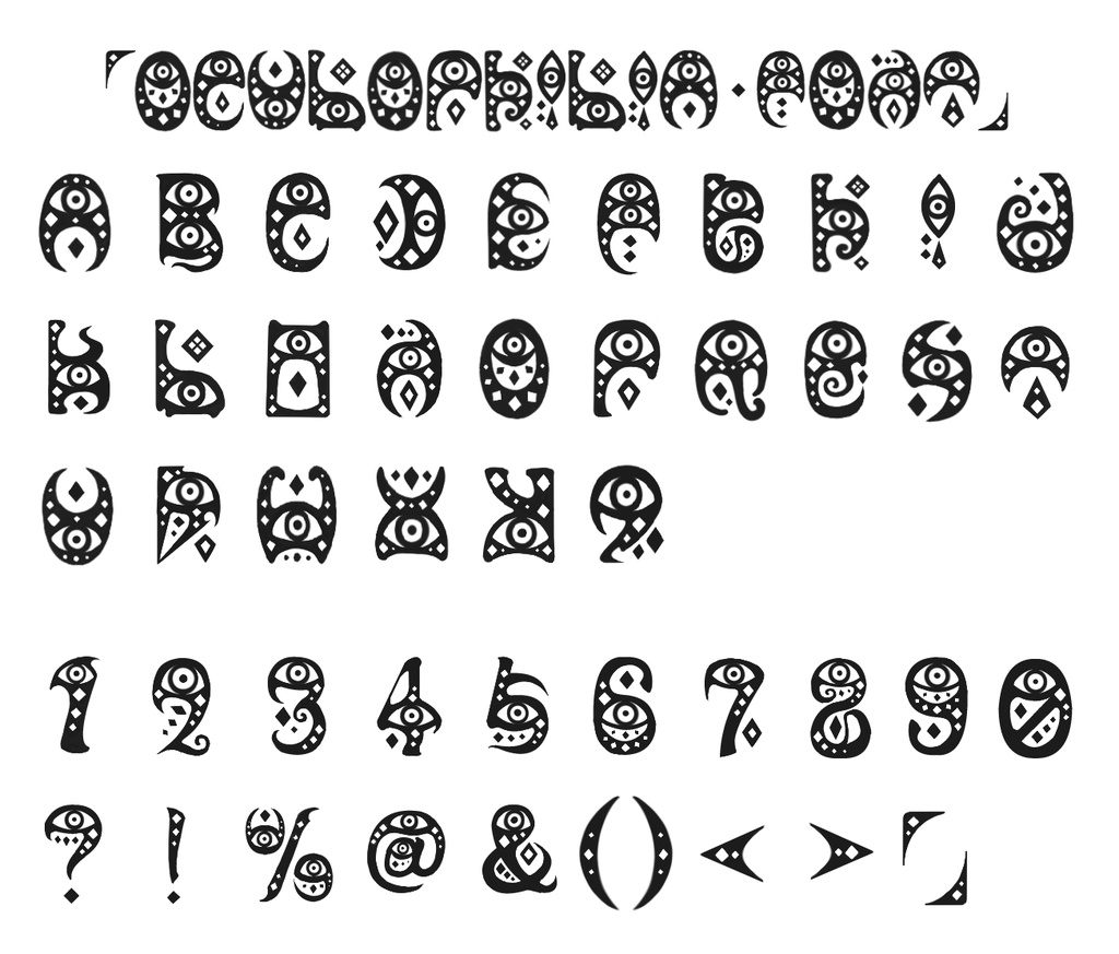 オキュロフィリアTシャツ