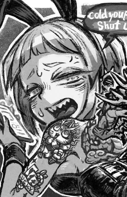 刺青バニー合同