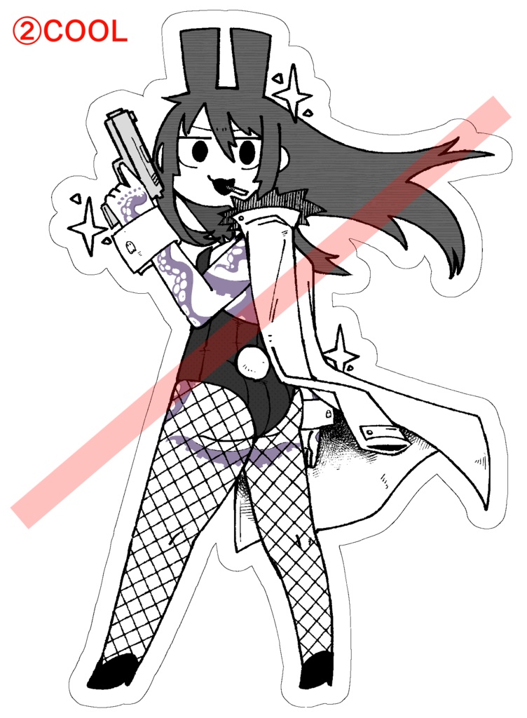 ノベルティアスィミンステッカー