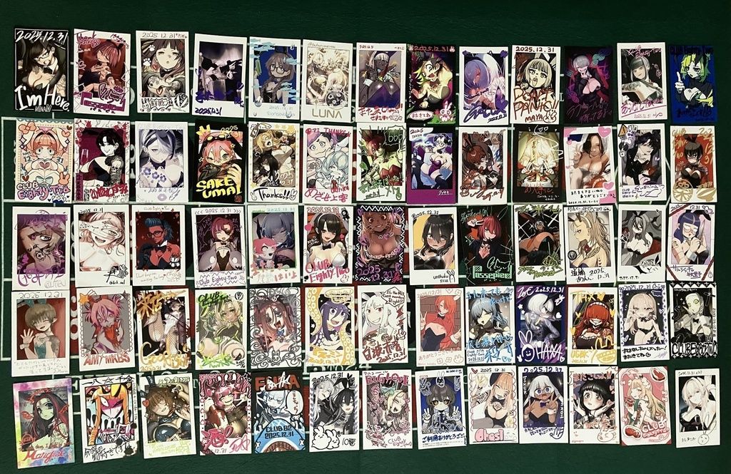 刺青バニー合同２チェキシール