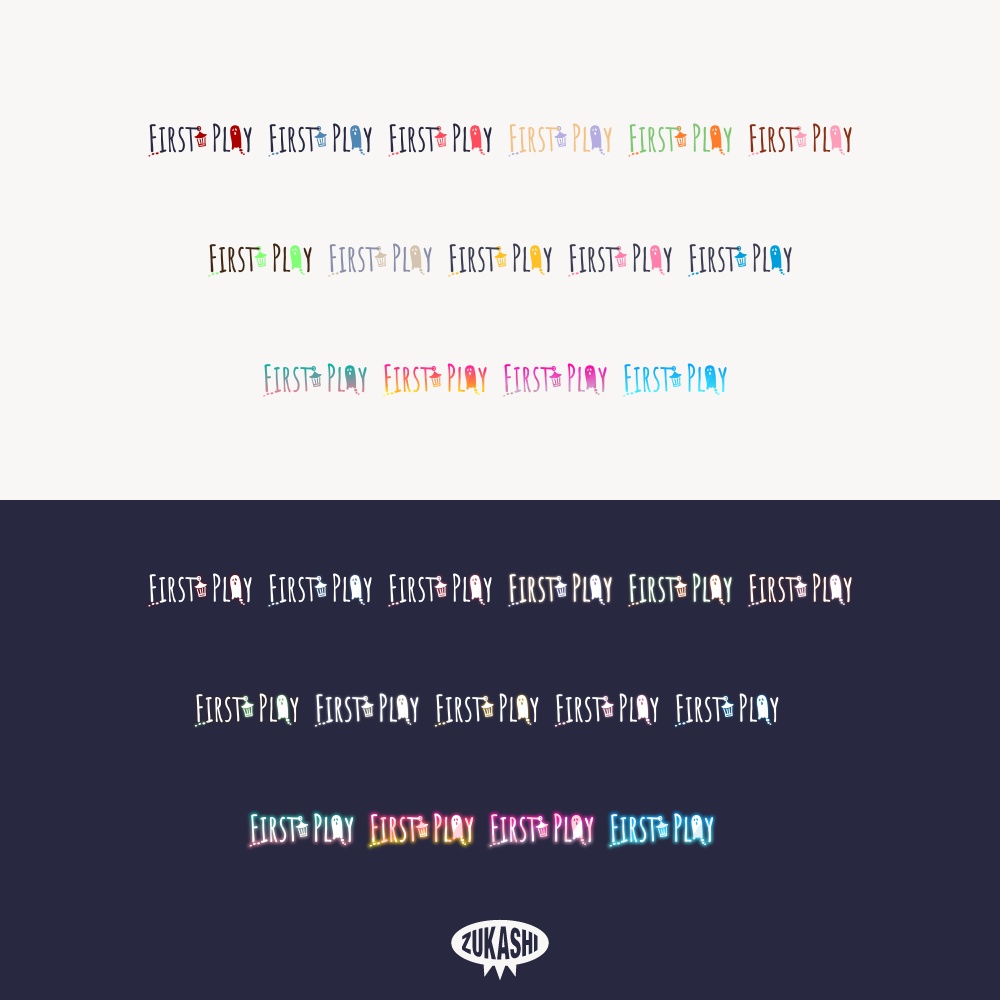 ランタンとおばけのホラゲハロウィーン配信ロゴ【フリー素材・サムネ素材】