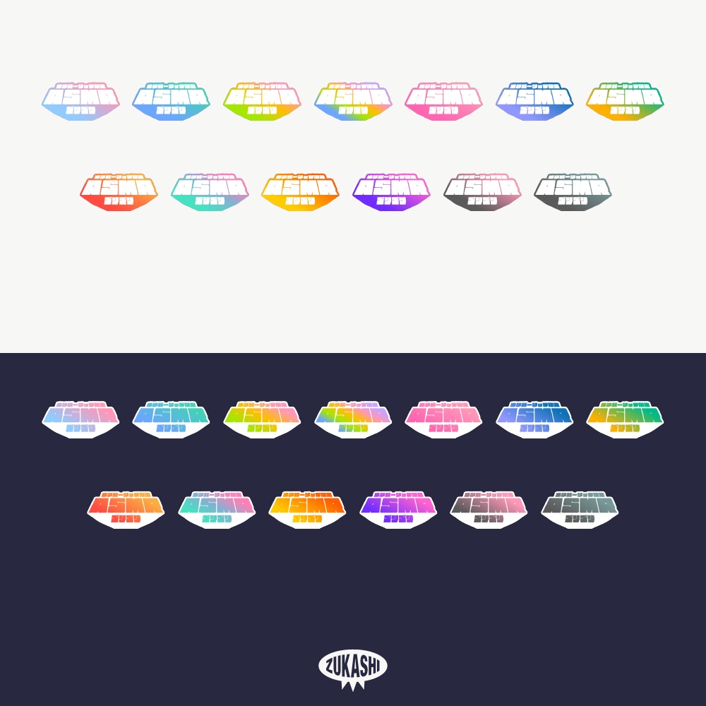 どどんのメンバーシップ限定ASMR配信ロゴ【フリー素材・サムネ素材】