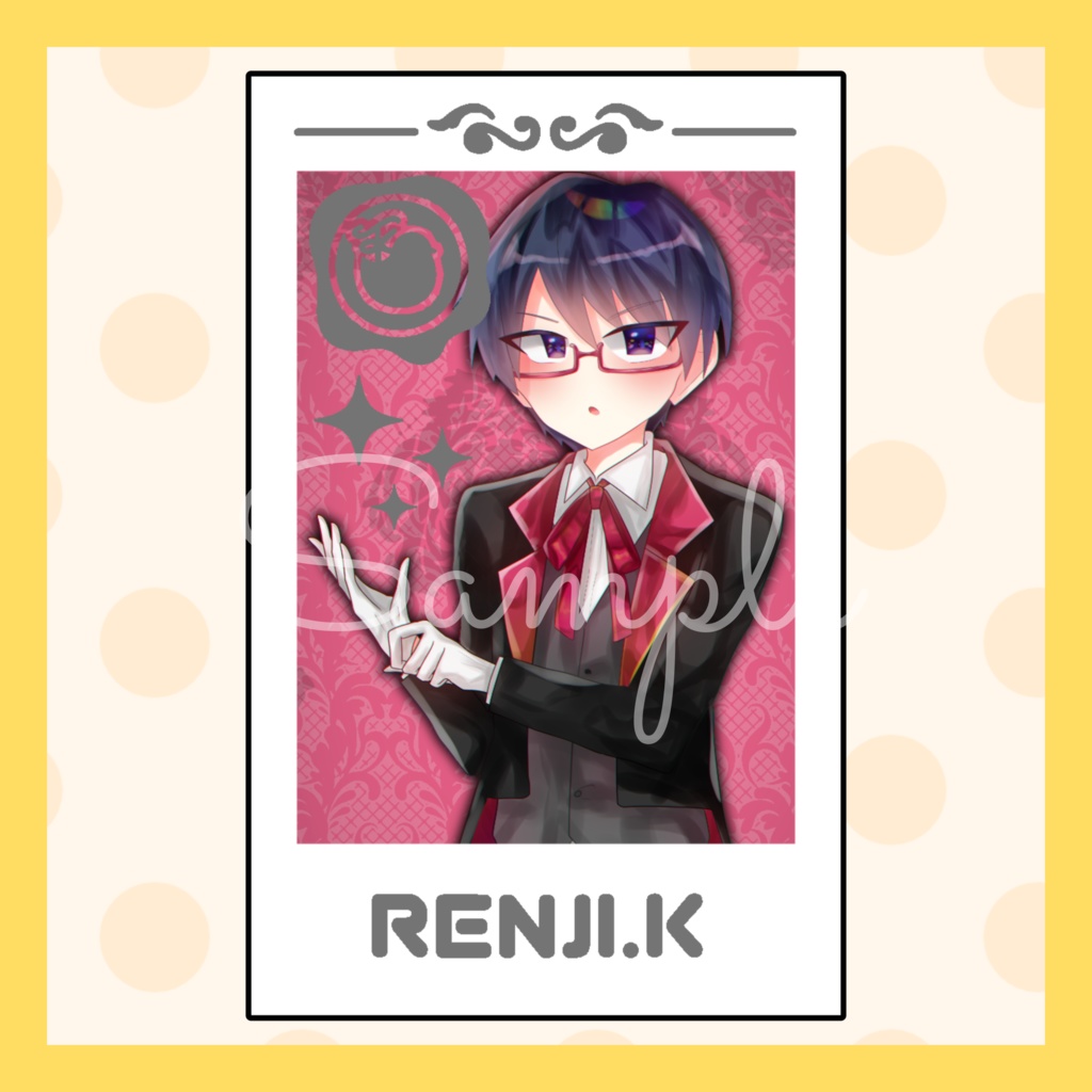 【非公式】高生宅チェキ風カード