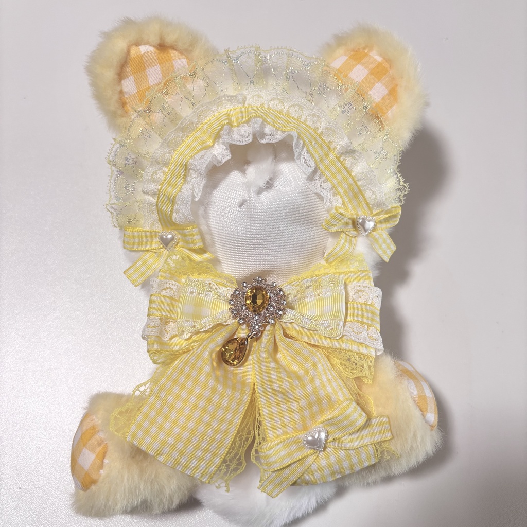 【スタフォユ】ぬい用着ぐるみ服 ギンガム