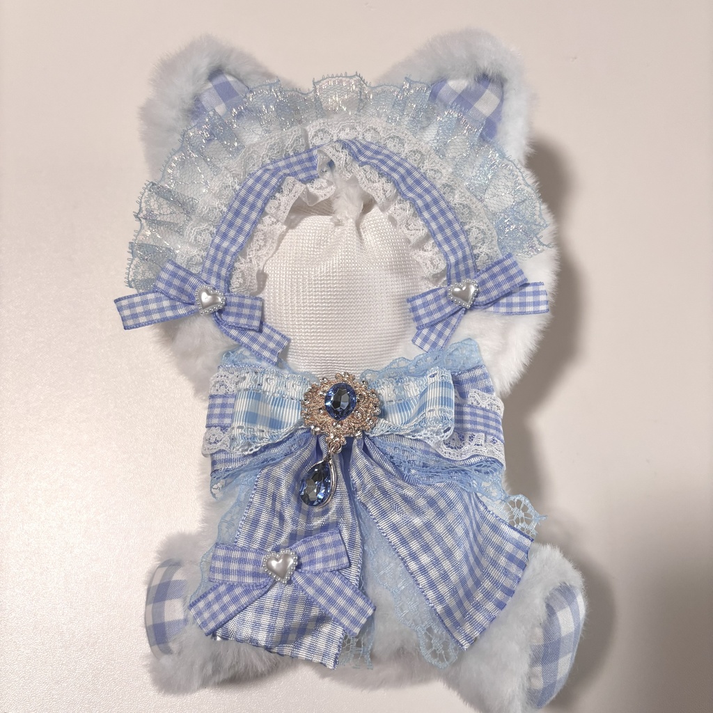 【スタフォユ】ぬい用着ぐるみ服 ギンガム