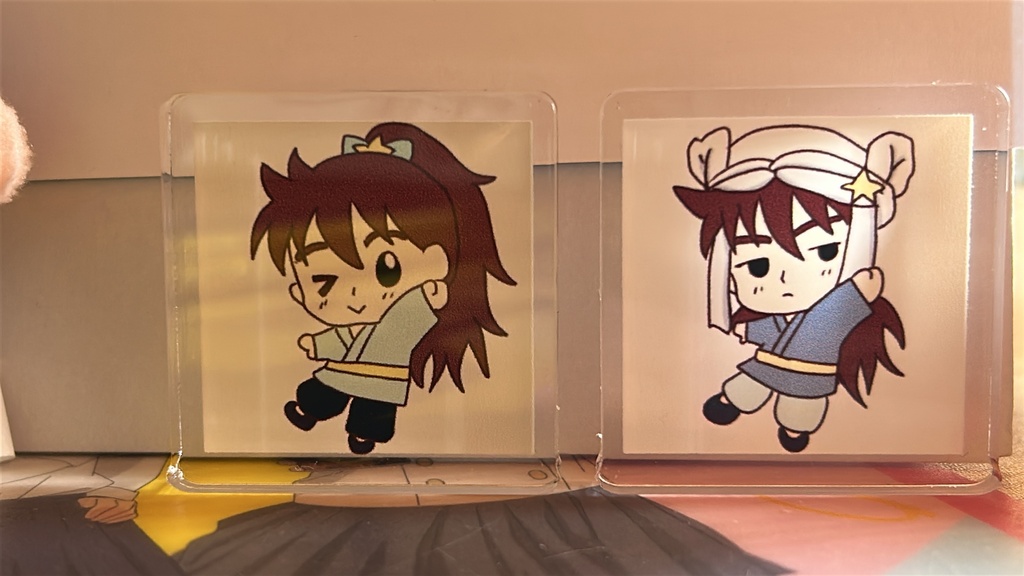 自立ミニアクスタ(2点セット)