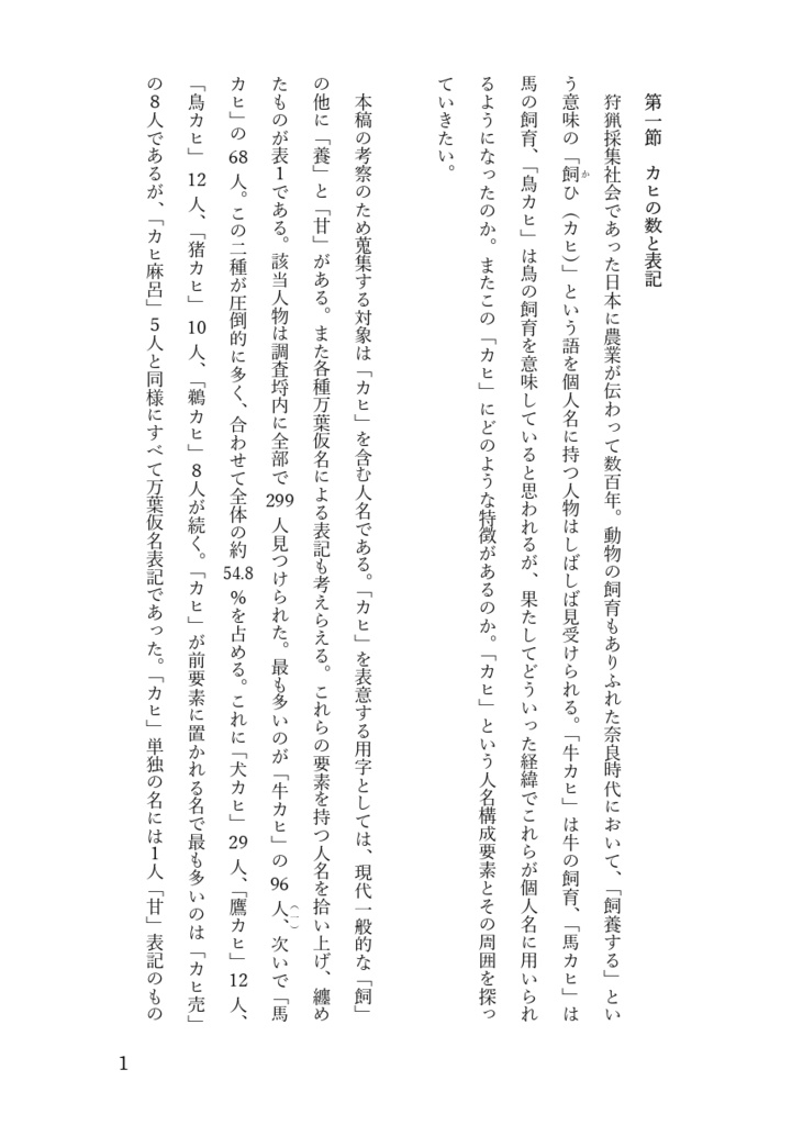 【DL版】上代人名構成要素等考察集 第二巻