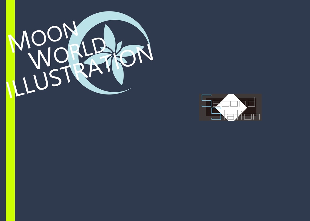 月面世界イラストアンソロジー Moon World Illustration Secondstation Booth