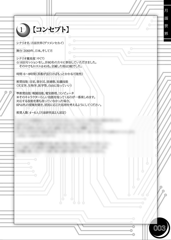【CoCシナリオ集】MULTI-VERSE【データ版】