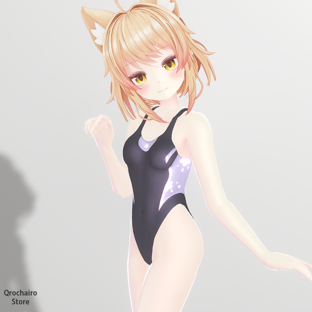 競泳水着 Ver1.0 for「薄荷」「リア-アリス」「リナリィ・ココ」「Tien」「猫山苗」「アルディナ」「CyberCat」「サタリナ族のメイドさん」