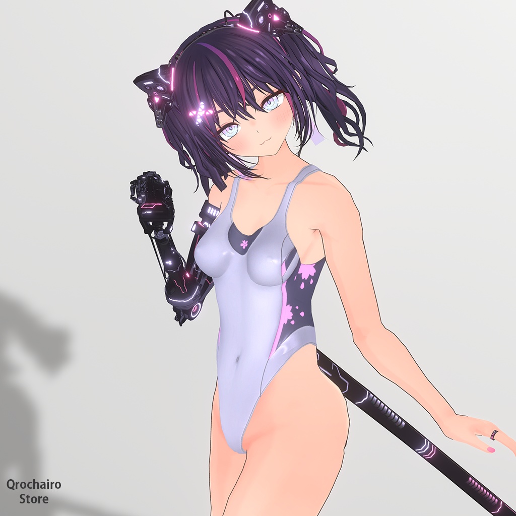 競泳水着 Ver1.0 for「薄荷」「リア-アリス」「リナリィ・ココ」「Tien」「猫山苗」「アルディナ」「CyberCat」「サタリナ族のメイドさん」