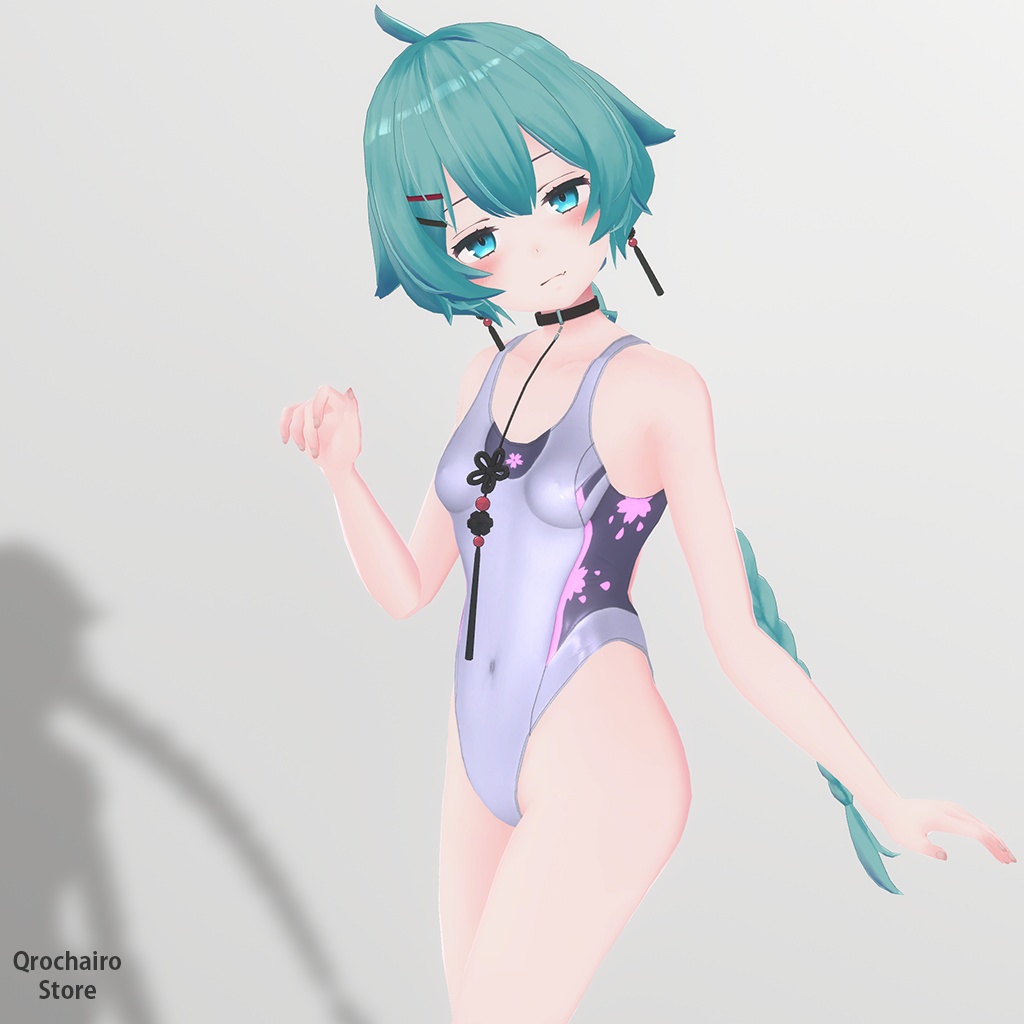 競泳水着 Ver1.0 for「薄荷」「リア-アリス」「リナリィ・ココ」「Tien」「猫山苗」「アルディナ」「CyberCat」「サタリナ族のメイドさん」