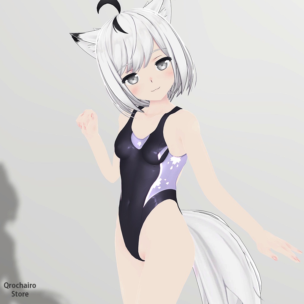 リング付き水着 & 競泳水着 for Kokuri Ruru「こくり るる」