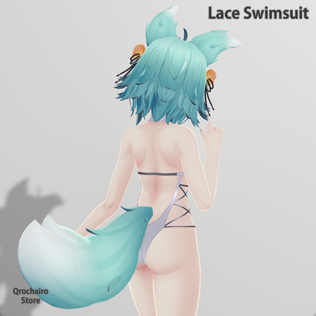 『レースの水着』 & 『リング付き水着』 & 『競泳水着』 for Rindo『竜胆』