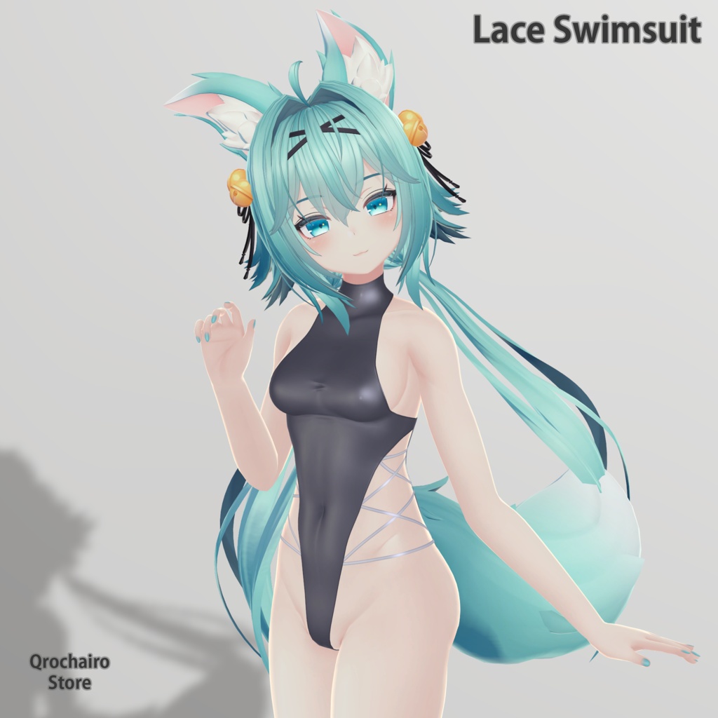 『レースの水着』 & 『リング付き水着』 & 『競泳水着』 for Rindo『竜胆』