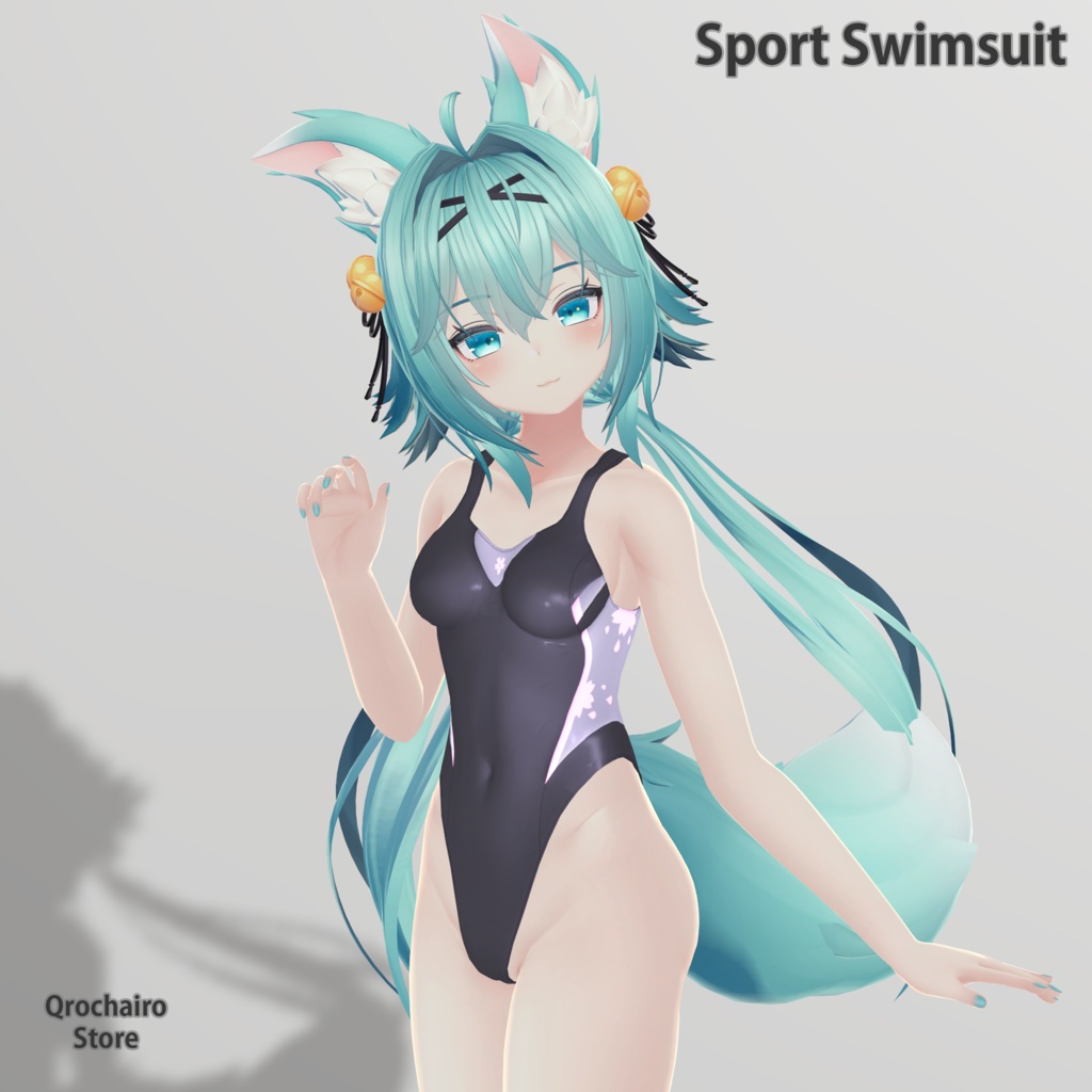 『レースの水着』 & 『リング付き水着』 & 『競泳水着』 for Rindo『竜胆』