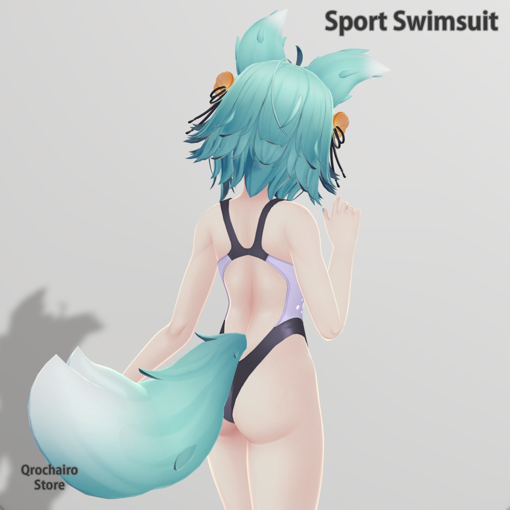 『レースの水着』 & 『リング付き水着』 & 『競泳水着』 for Rindo『竜胆』