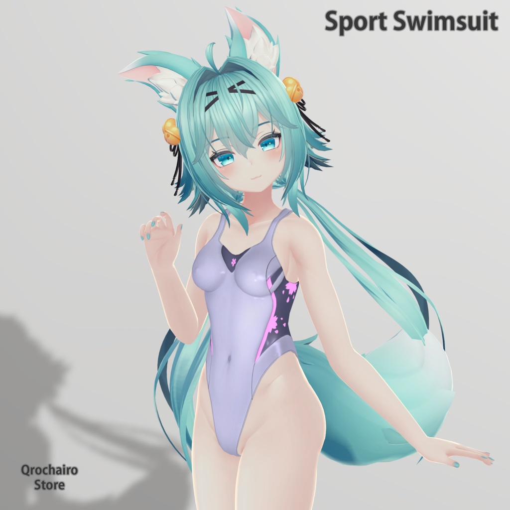 『レースの水着』 & 『リング付き水着』 & 『競泳水着』 for Rindo『竜胆』