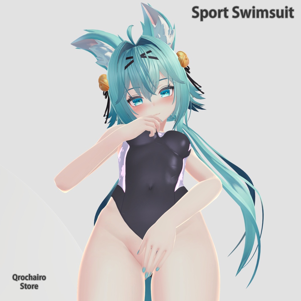 『レースの水着』 & 『リング付き水着』 & 『競泳水着』 for Rindo『竜胆』