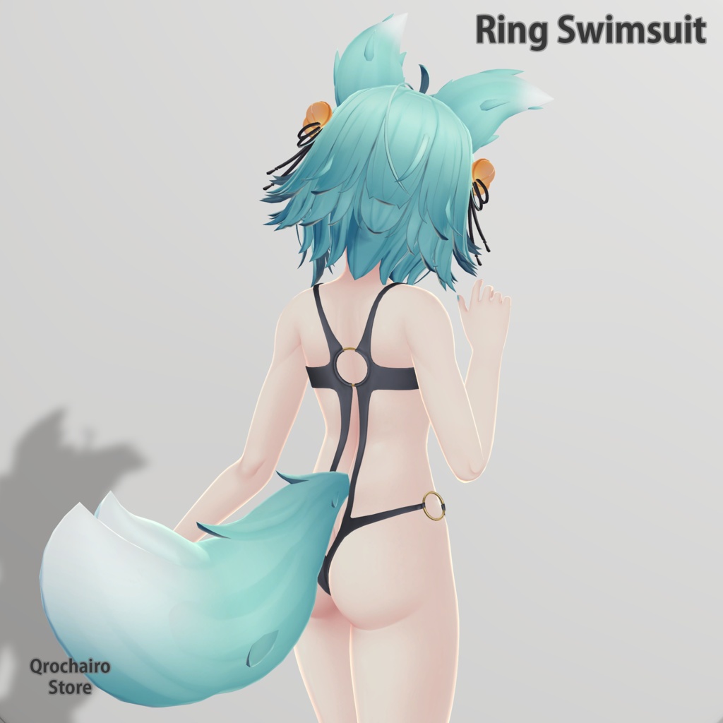 『レースの水着』 & 『リング付き水着』 & 『競泳水着』 for Rindo『竜胆』