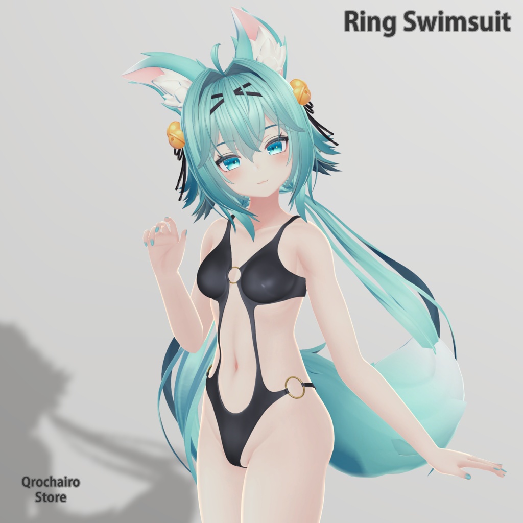 『レースの水着』 & 『リング付き水着』 & 『競泳水着』 for Rindo『竜胆』