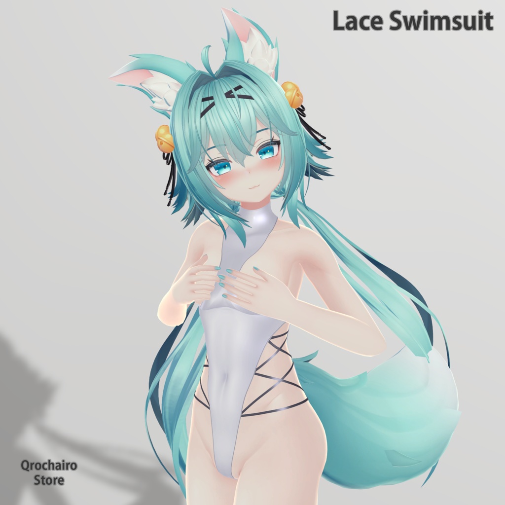 『レースの水着』 & 『リング付き水着』 & 『競泳水着』 for Rindo『竜胆』