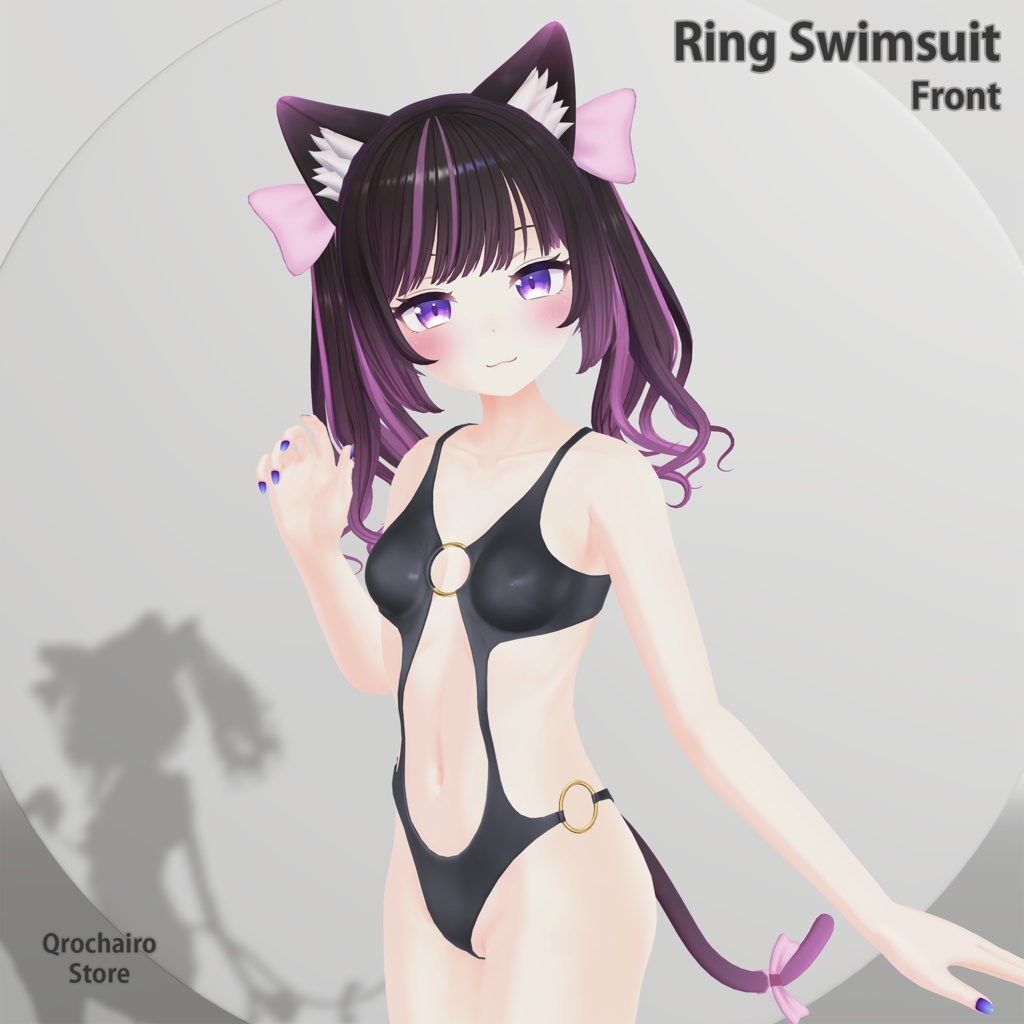 『レースの水着』 & 『リング付き水着』 & 『競泳水着』 for Anon『あのん』