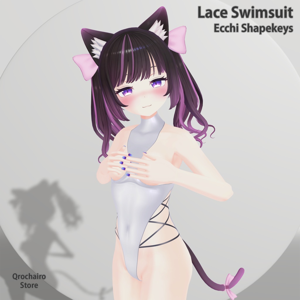 『レースの水着』 & 『リング付き水着』 & 『競泳水着』 for Anon『あのん』