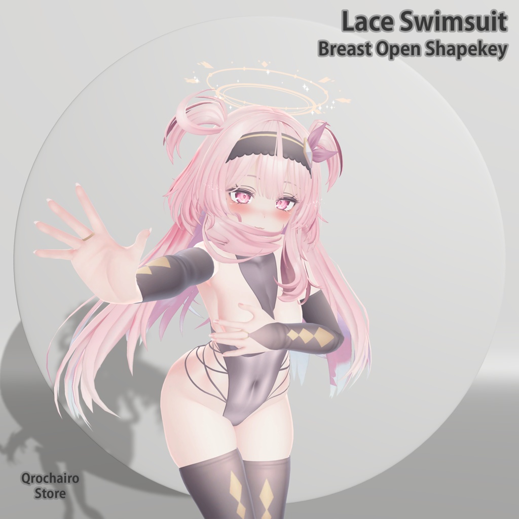 Sport and Lace Swimsuit for Selestia 「セレスティア」