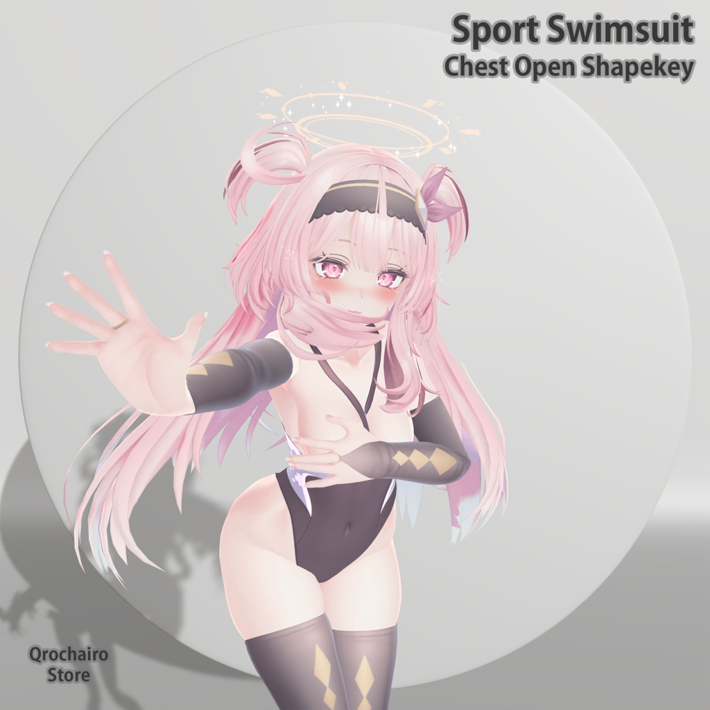 Sport and Lace Swimsuit for Selestia 「セレスティア」