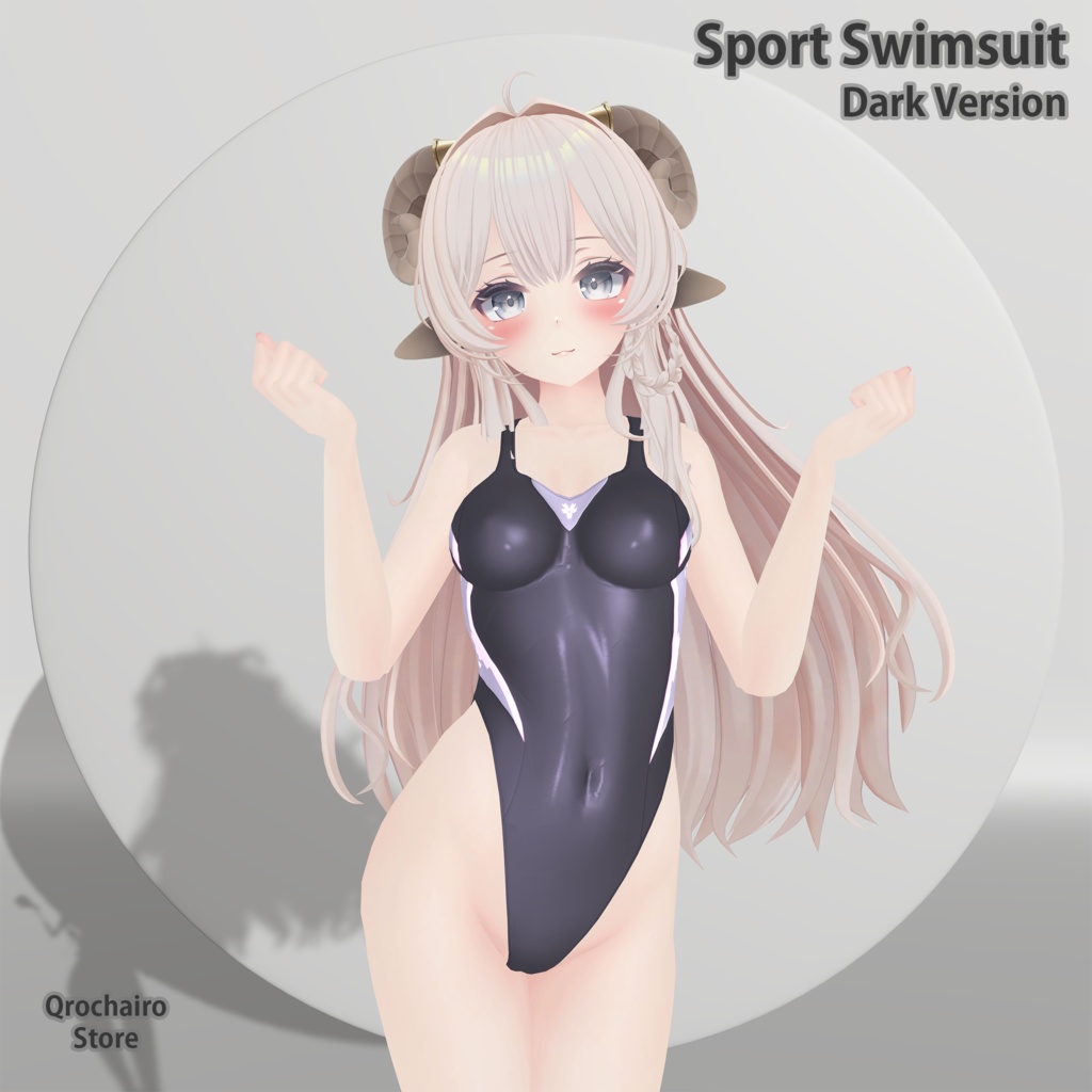 Sport Swimsuit & Lace Swimsuit & Ring Swimsuit & Causal Wear for Ururu「うるる」