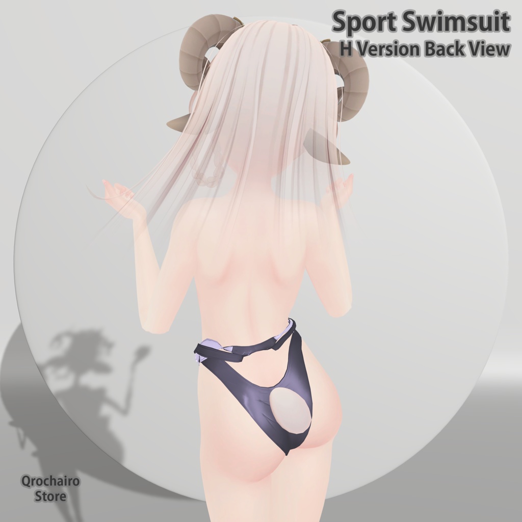 Sport Swimsuit & Lace Swimsuit & Ring Swimsuit & Causal Wear for Ururu「うるる」