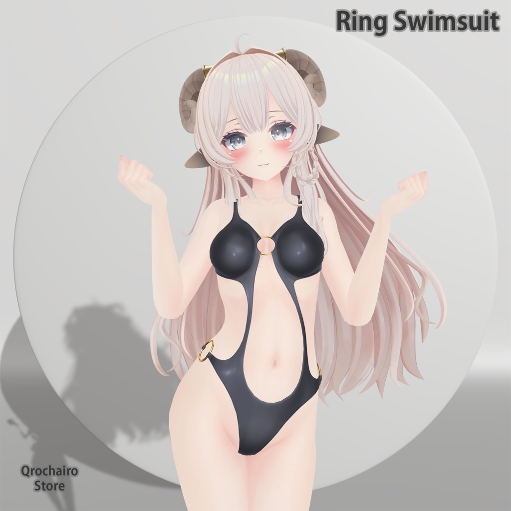 Sport Swimsuit & Lace Swimsuit & Ring Swimsuit & Causal Wear for Ururu「うるる」