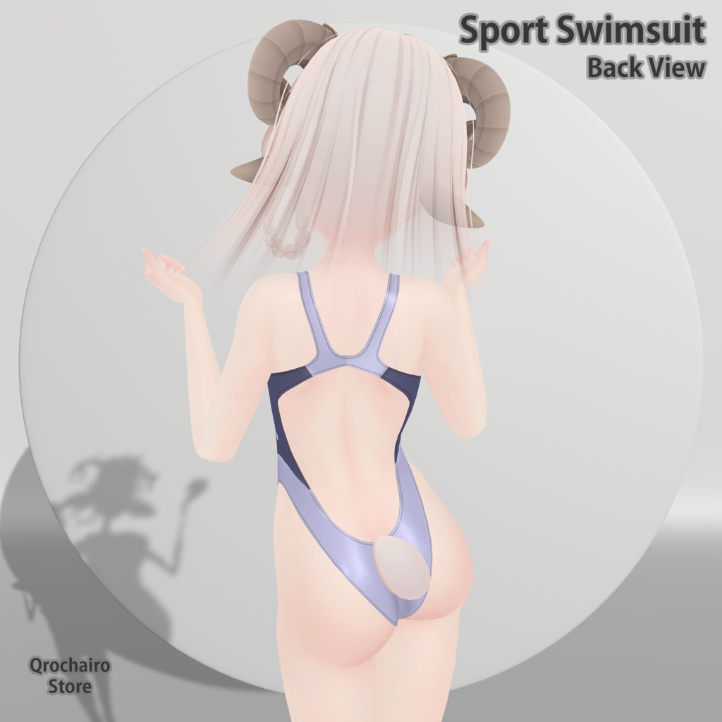Sport Swimsuit & Lace Swimsuit & Ring Swimsuit & Causal Wear for Ururu「うるる」