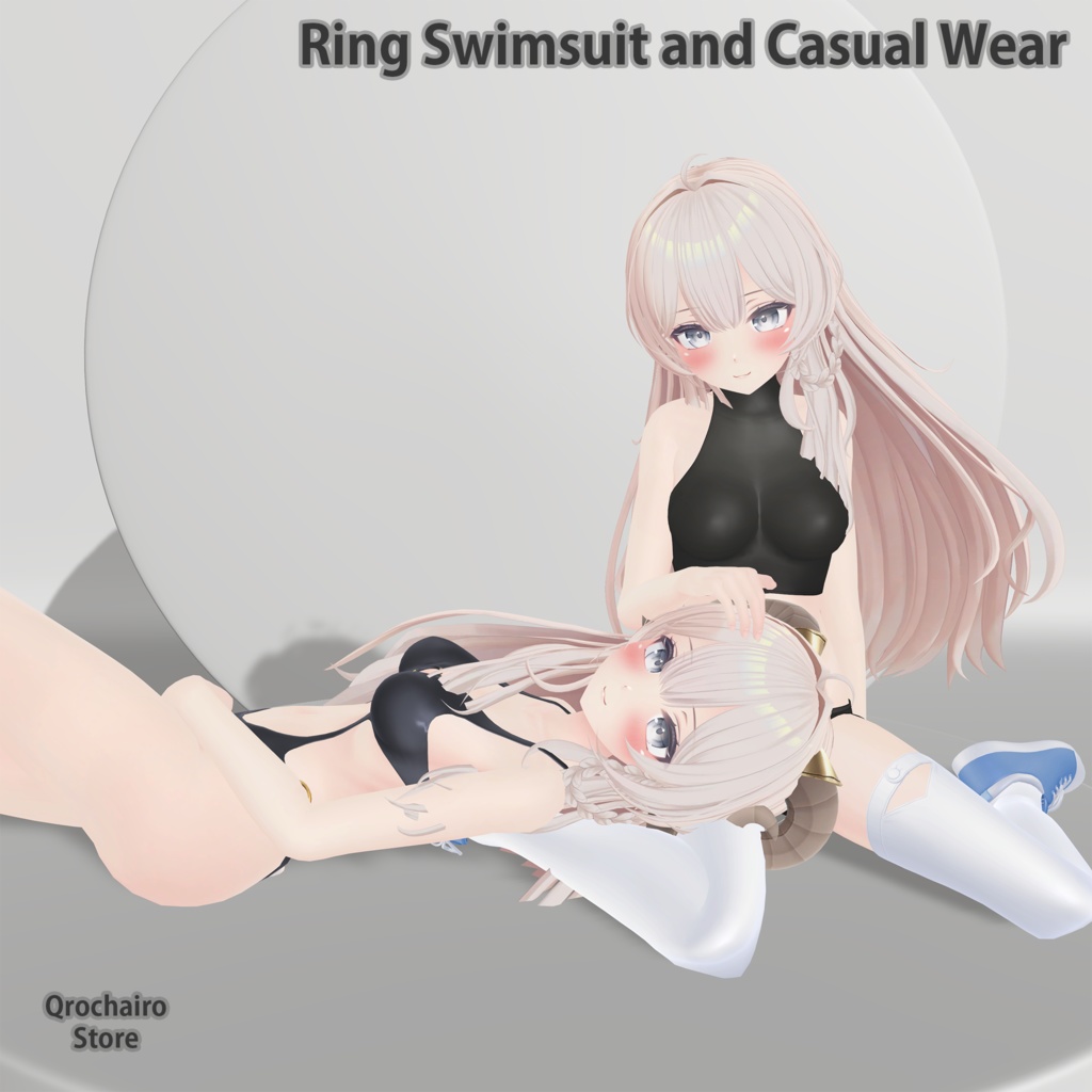 Sport Swimsuit & Lace Swimsuit & Ring Swimsuit & Causal Wear for Ururu「うるる」