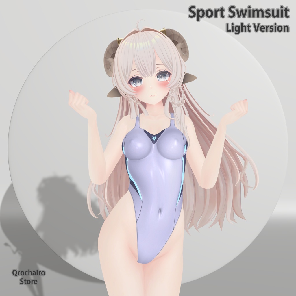 Sport Swimsuit & Lace Swimsuit & Ring Swimsuit & Causal Wear for Ururu「うるる」