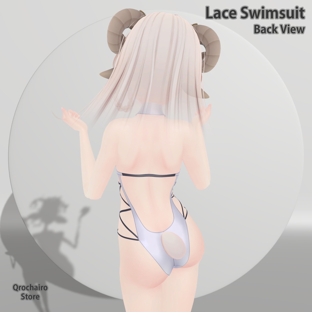 Sport Swimsuit & Lace Swimsuit & Ring Swimsuit & Causal Wear for Ururu「うるる」