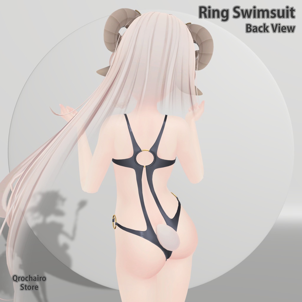 Sport Swimsuit & Lace Swimsuit & Ring Swimsuit & Causal Wear for Ururu「うるる」