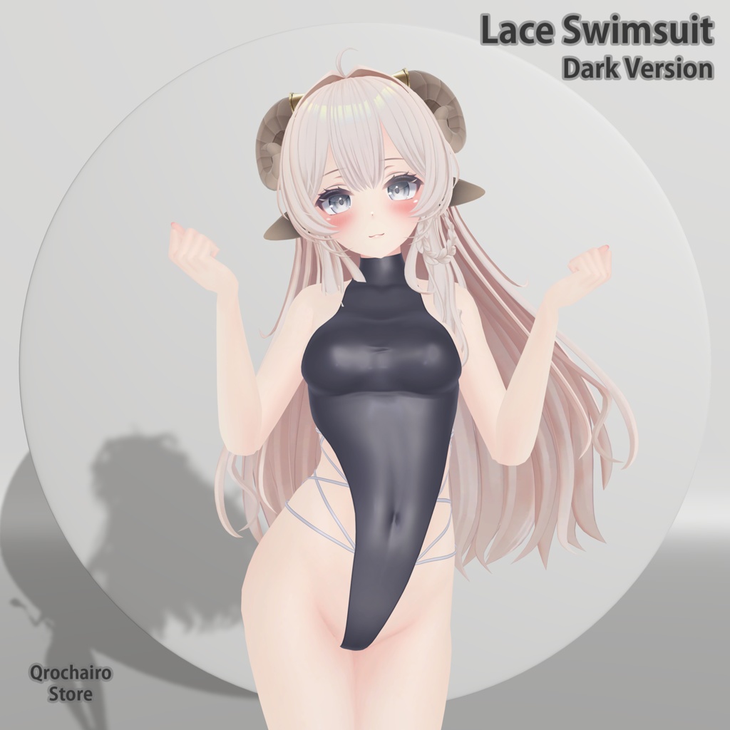 Sport Swimsuit & Lace Swimsuit & Ring Swimsuit & Causal Wear for Ururu「うるる」