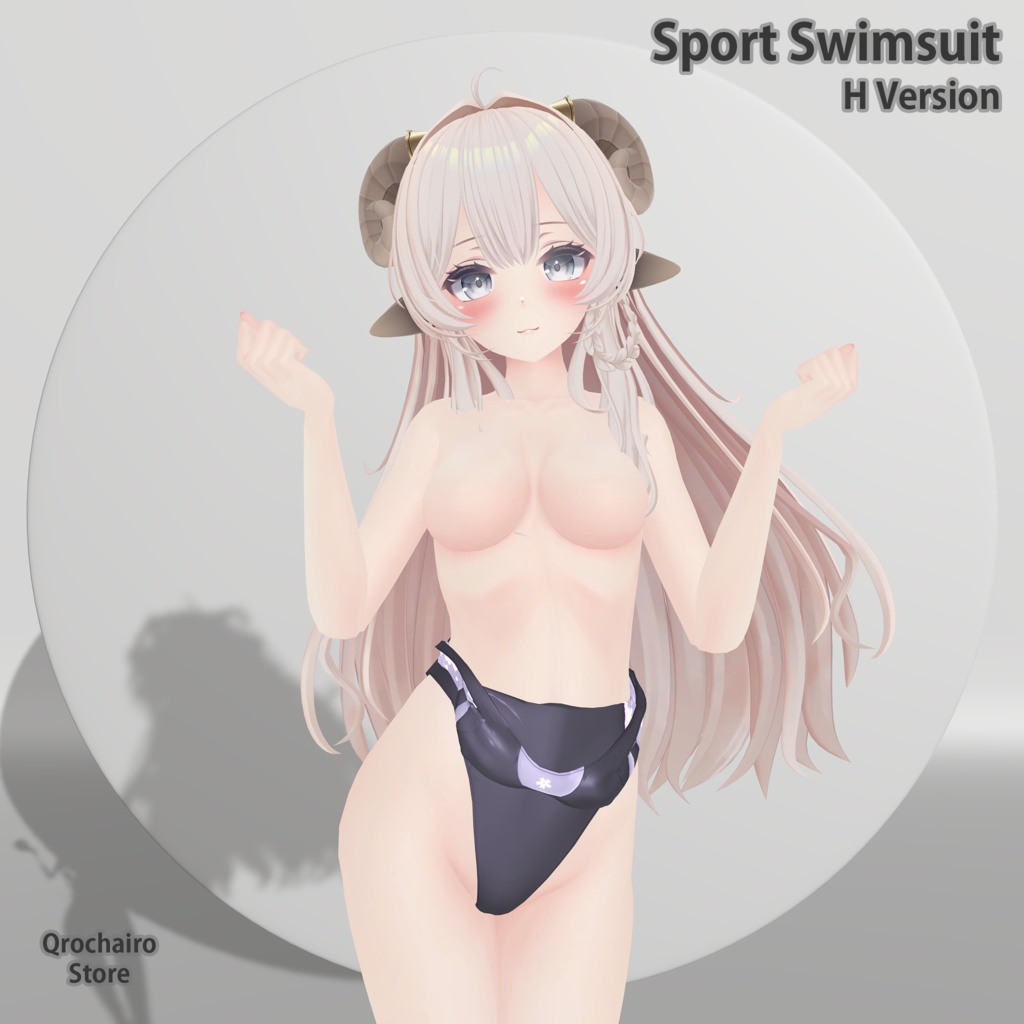 Sport Swimsuit & Lace Swimsuit & Ring Swimsuit & Causal Wear for Ururu「うるる」