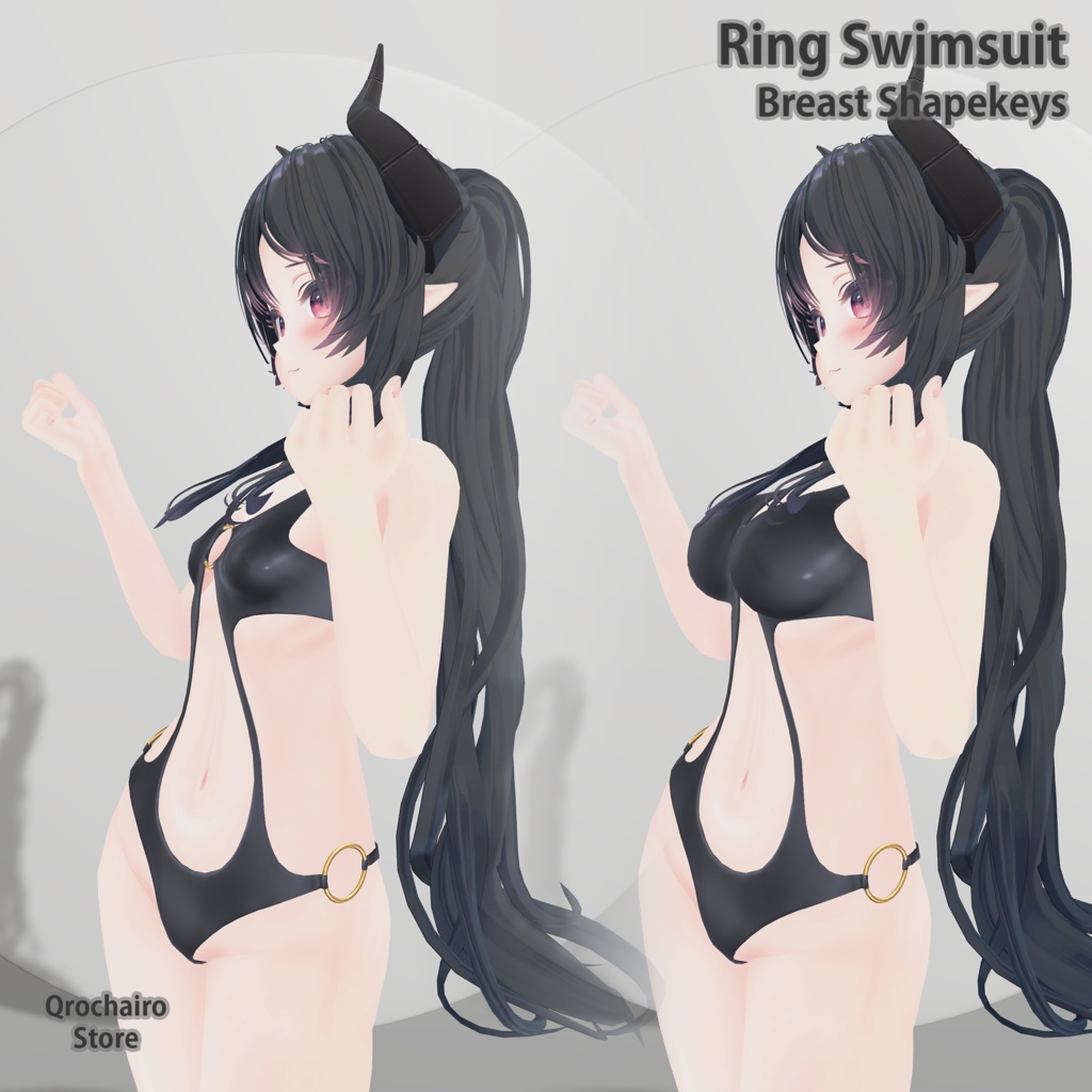 Sport Swimsuit & Lace Swimsuit & Ring Swimsuit & Causal Wear for Marubody