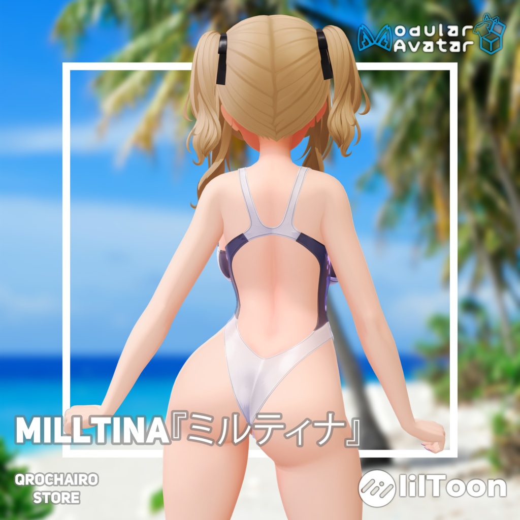 Sport & Lace Swimsuit for Milltina『ミルティナ』