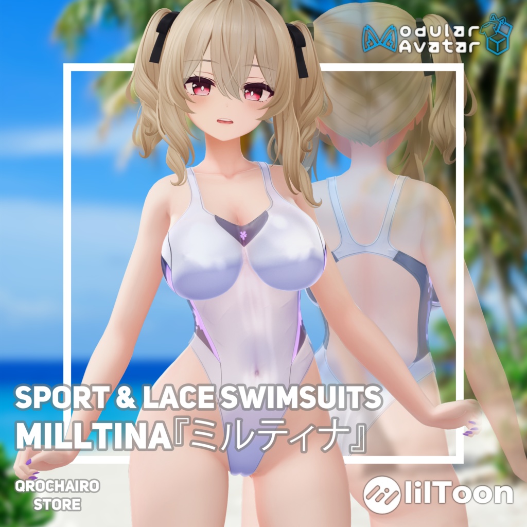 Sport & Lace Swimsuit for Milltina『ミルティナ』