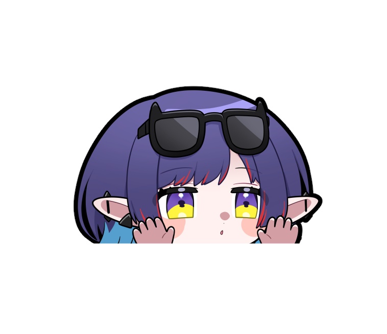 【覗き見】ステッカーミニ【2025】