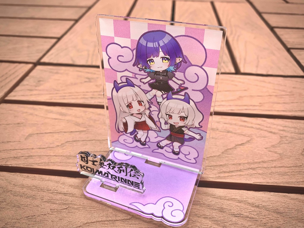 【コラボ商品】アクリルスタンド【国士無双列伝×恋魔リンネ】