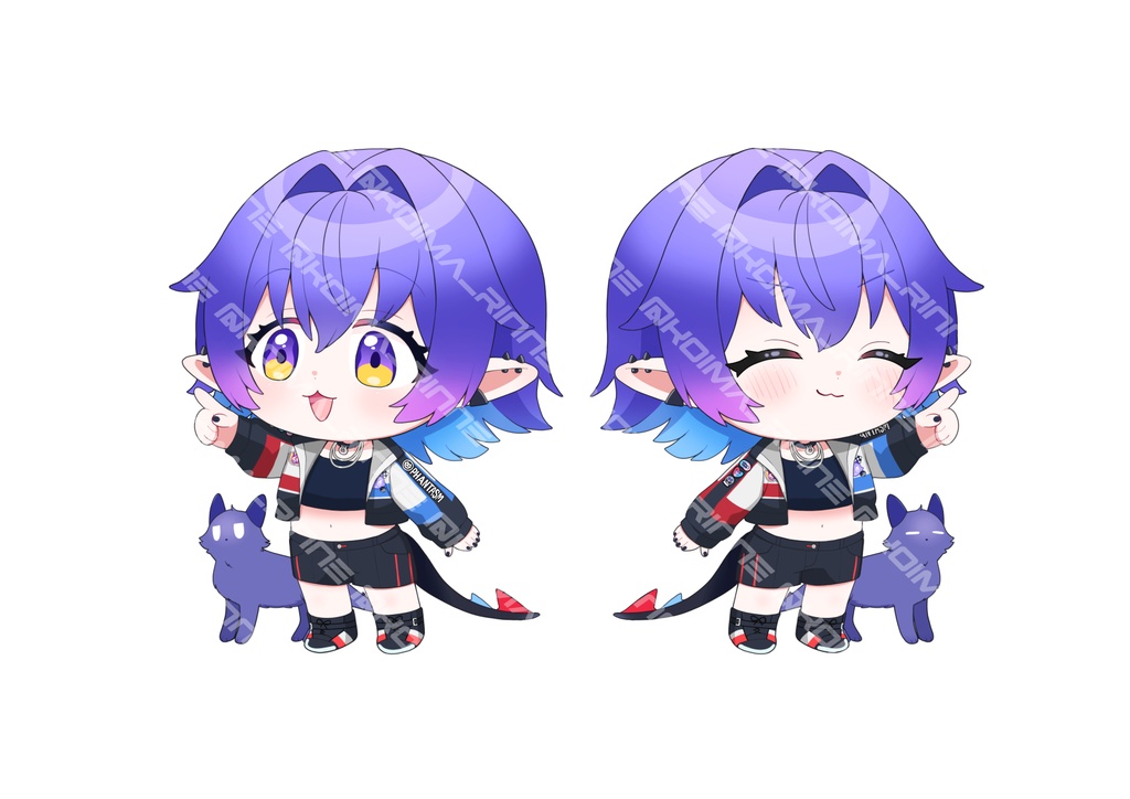 【ミニ】両面アクリルフィギュア【2026】