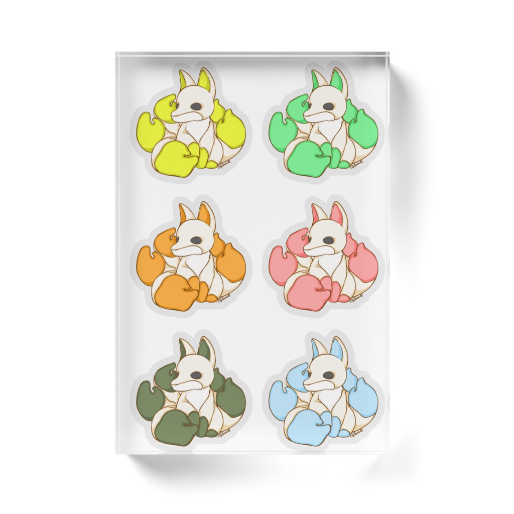 @ Pen.アクリルブロック タビギツネ 3種