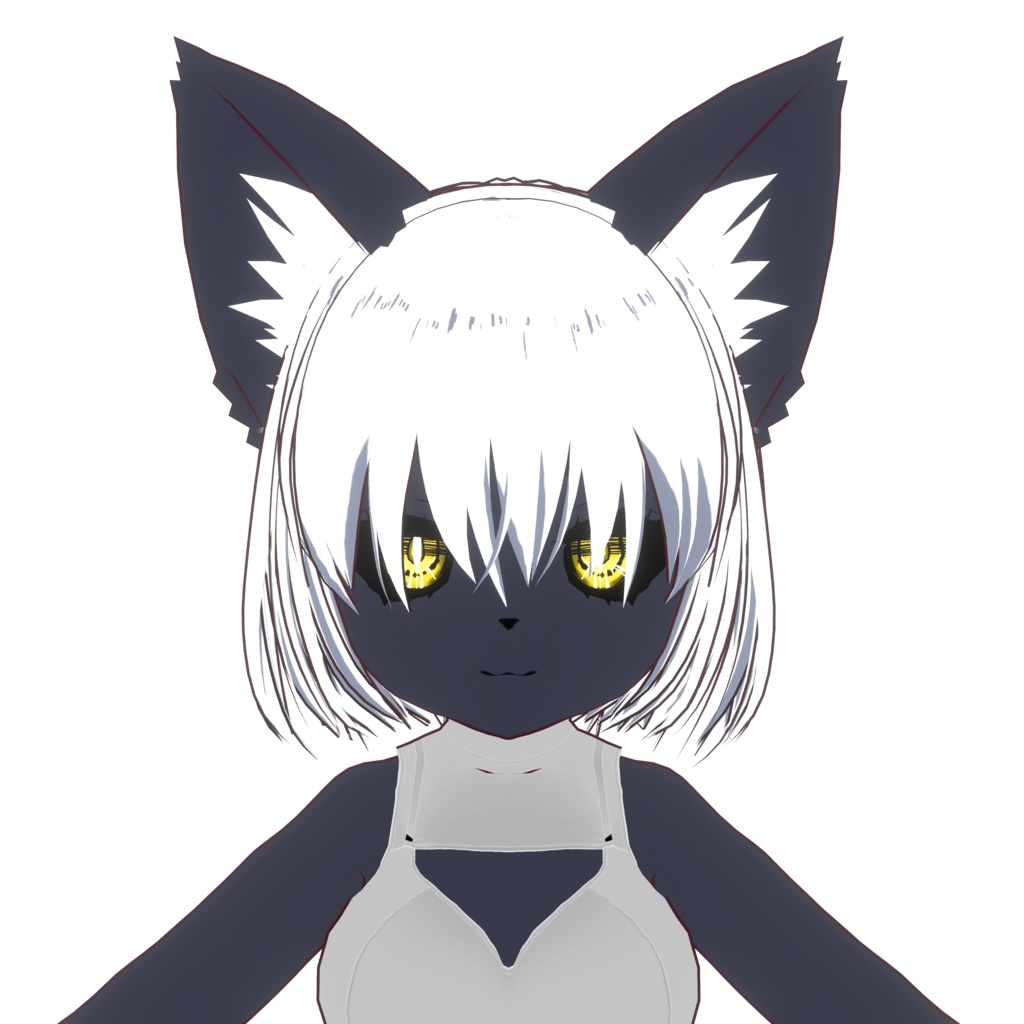 オリジナル3Dモデル〈音々子 音子-ネネネ ネコ-〉 - 倉庫犬 - 2/7