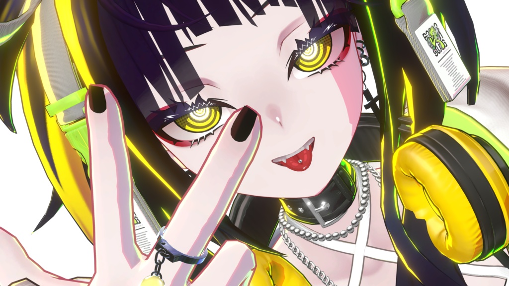 《XEBY専用》Electric eyelash & eye texture《Ver.2》